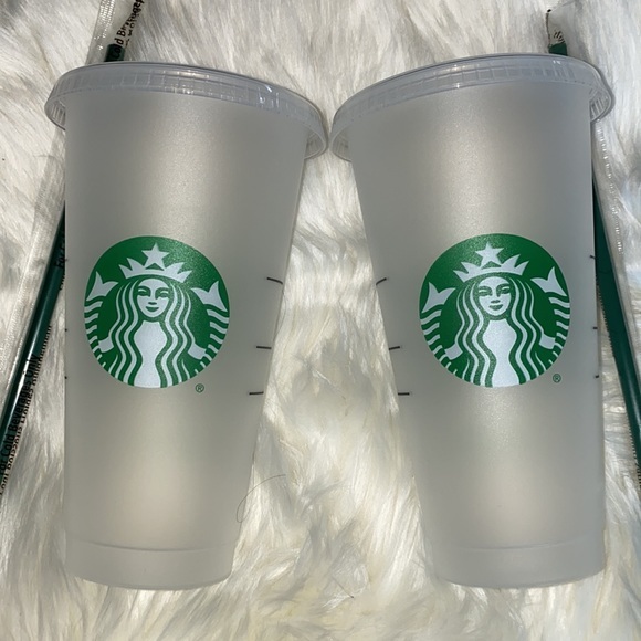 2- Starbucks Venti Reusable Cups - Picture 2 of 5